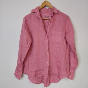 Grayson by Frank & Eileen The Hero Linen‎ Top Size XS